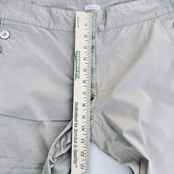 Relativity Pebblestone Capri Pants Womens Size 14P NWT Style: RE0S008P - Picture 6 of 7